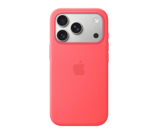 APPLE Silikonowe etui do iPhone 17 Pro MagSafe różowa guawa - 1505892 - zdjęcie 2